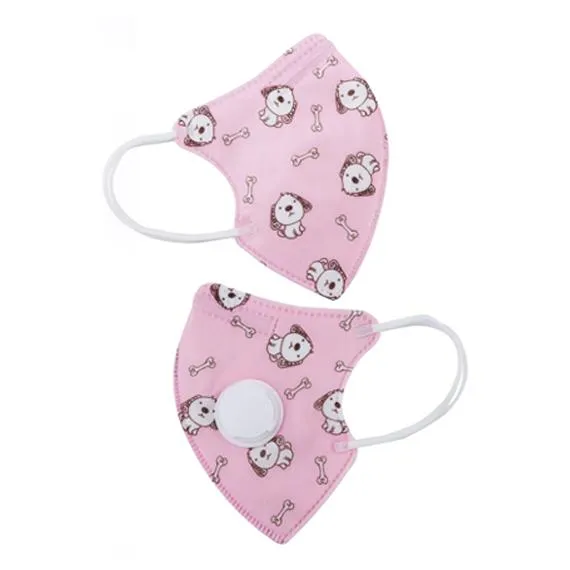 2-Pack: Multilayer Protective Respirator Safety Face Mask for Kids