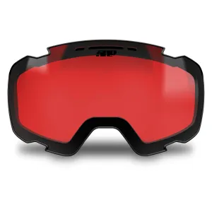 509 F02007000-000-102 Aviator 2.0 Quick Change Anti-Fog Anti-Scratch Goggle Lens Red