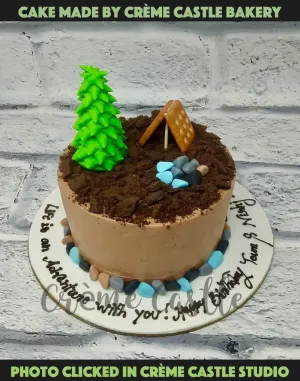 Adventure Theme Cake