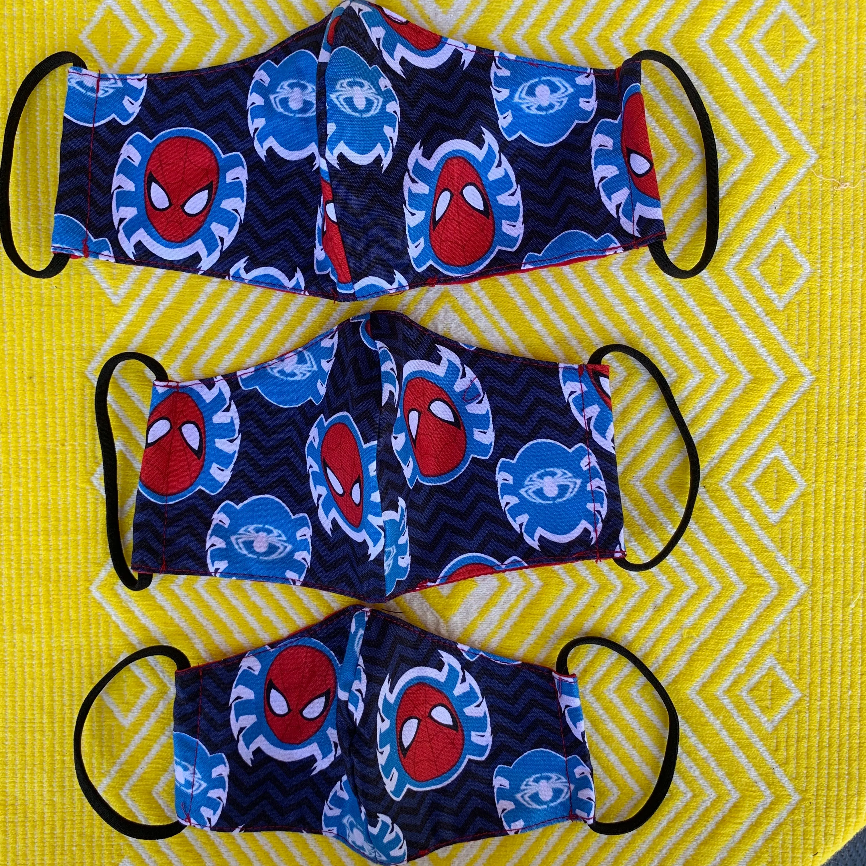 CLEARANCE Spiderman Face masks adult, tween and child