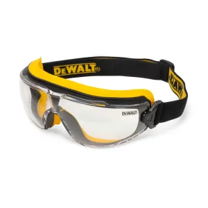 DEWALT DPG84 Insulator™ Protective Eyewear - Black/Yellow Frame - Clear Anti-Fog Lens
