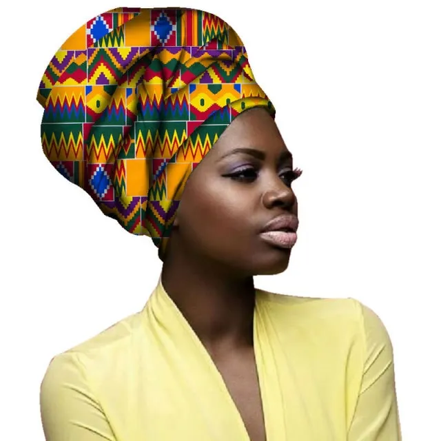 Ethnic Ankara Headscarf Wrap Cover