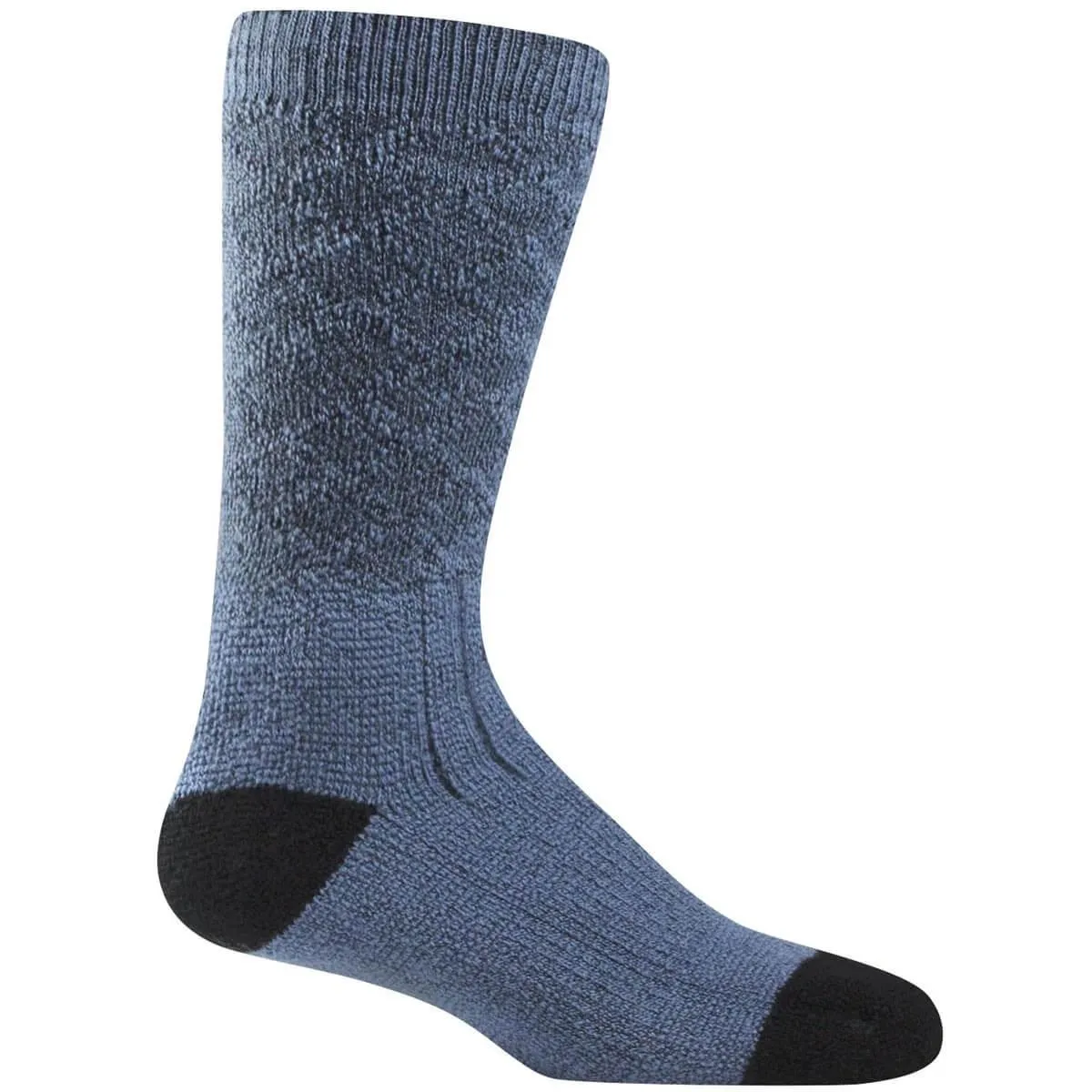 Farm to Feet Men's Socks - Denali Cold Weather Crew, Wooly Blue | 9748-416-WB