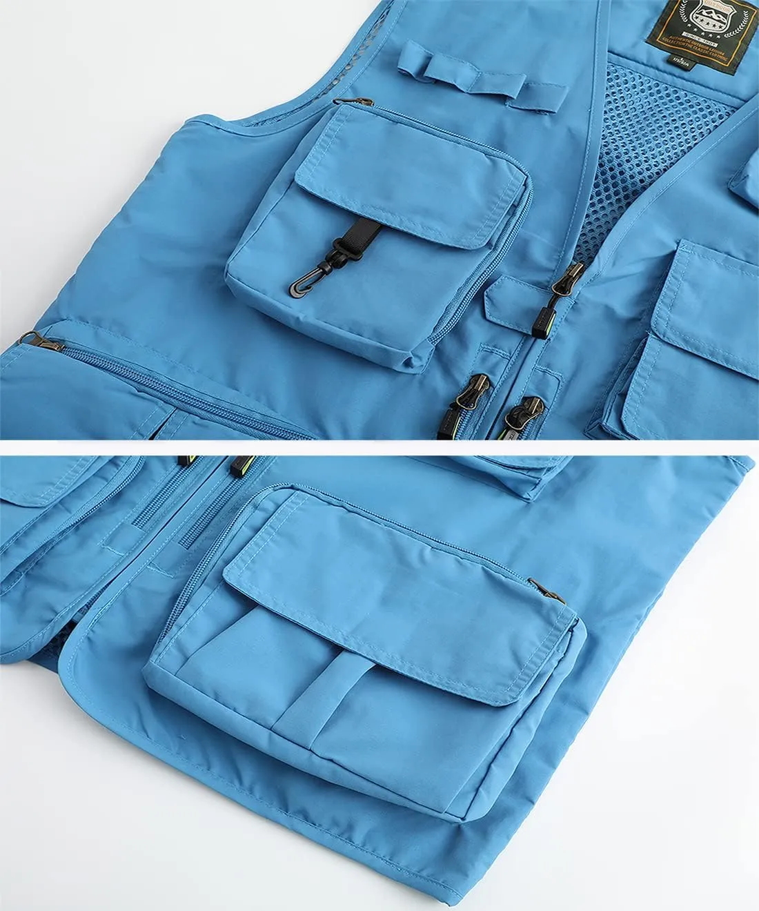 Hbufnha Fishing Vest Outdoor Work Vests Unisex Hunting Travel Photography Safari Multi Pockets