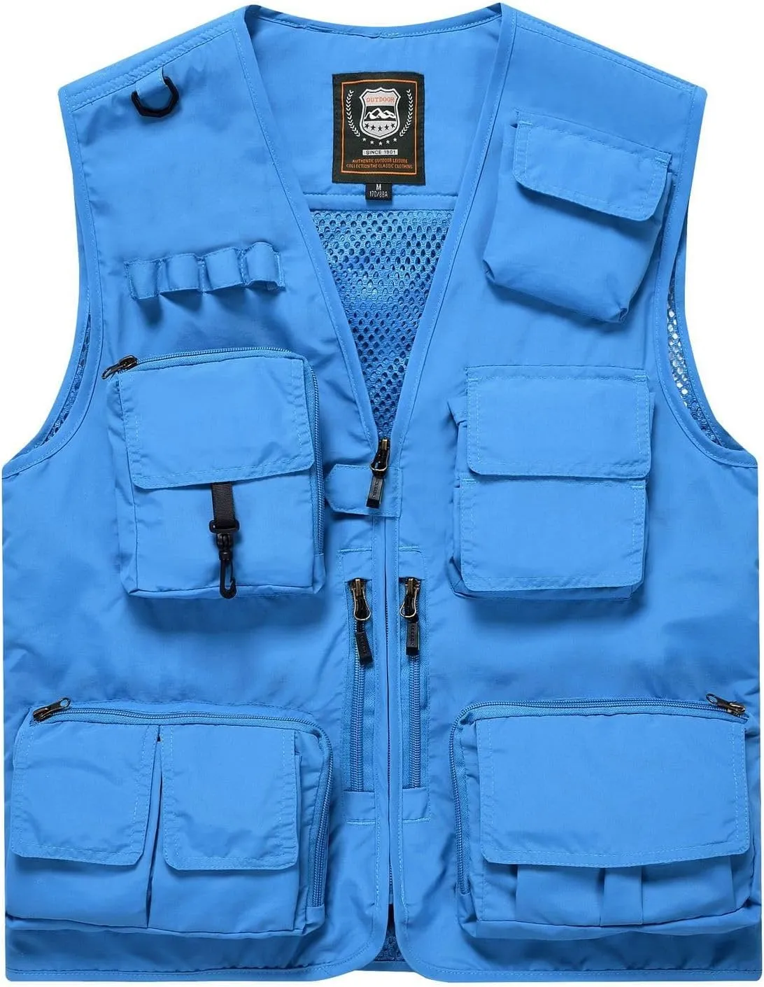 Hbufnha Fishing Vest Outdoor Work Vests Unisex Hunting Travel Photography Safari Multi Pockets