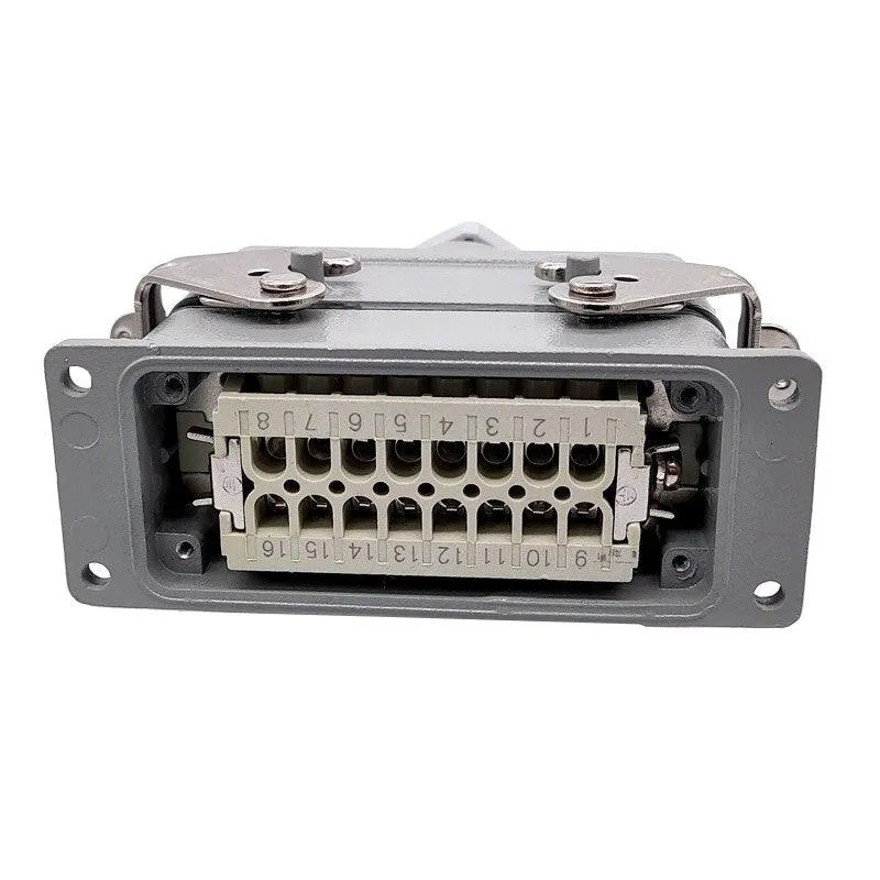 Heavy Duty Connectors HDC-HE-016-1/2/3/4 F/M 16pin 16A 500V