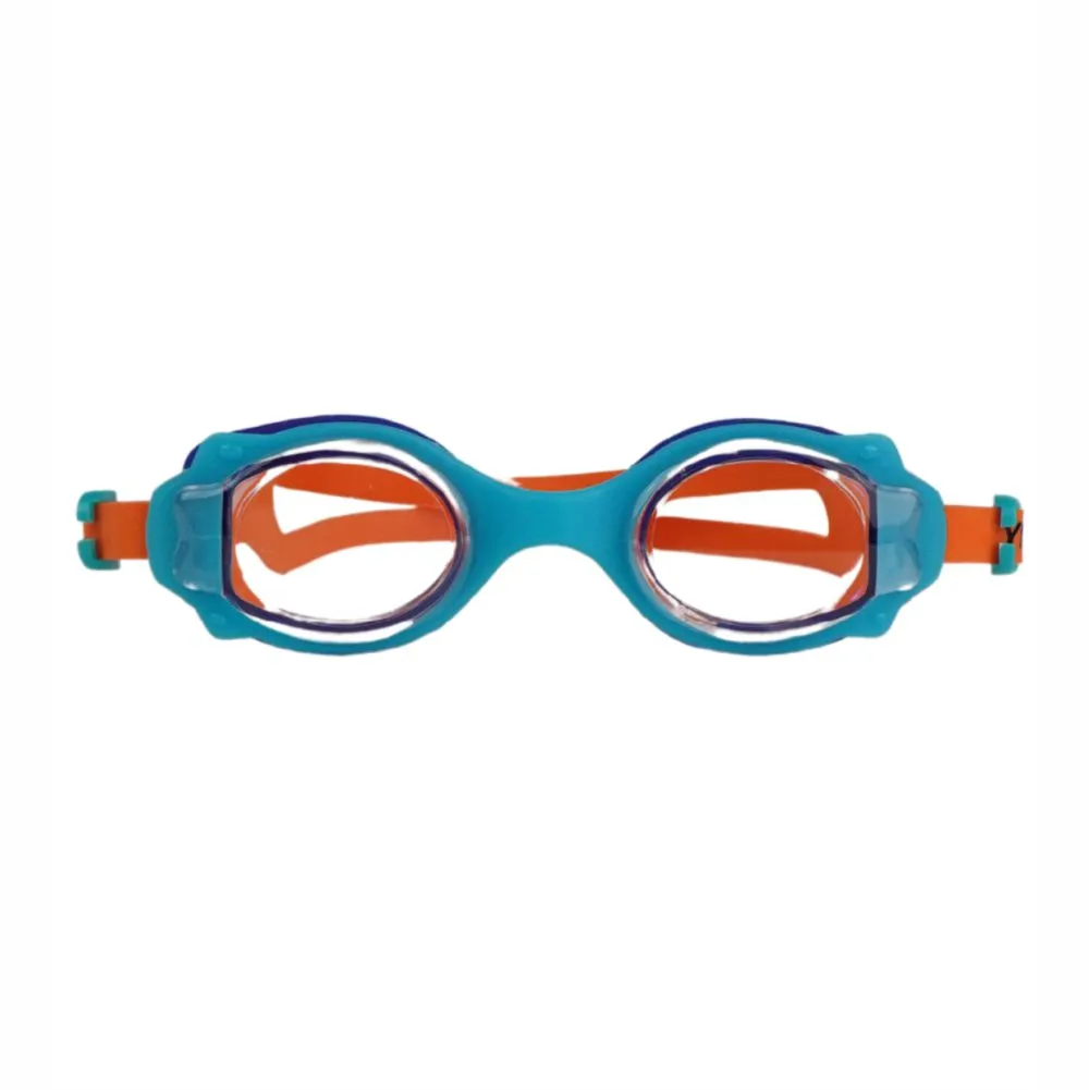 Junior Blue Orange Anti Fog UV Protection Leakproof Design Swim Goggles for Kids, 3 years - 8 years