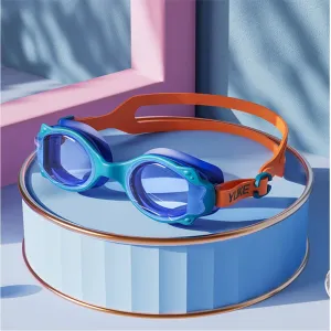 Junior Blue Orange Anti Fog UV Protection Leakproof Design Swim Goggles for Kids, 3 years - 8 years