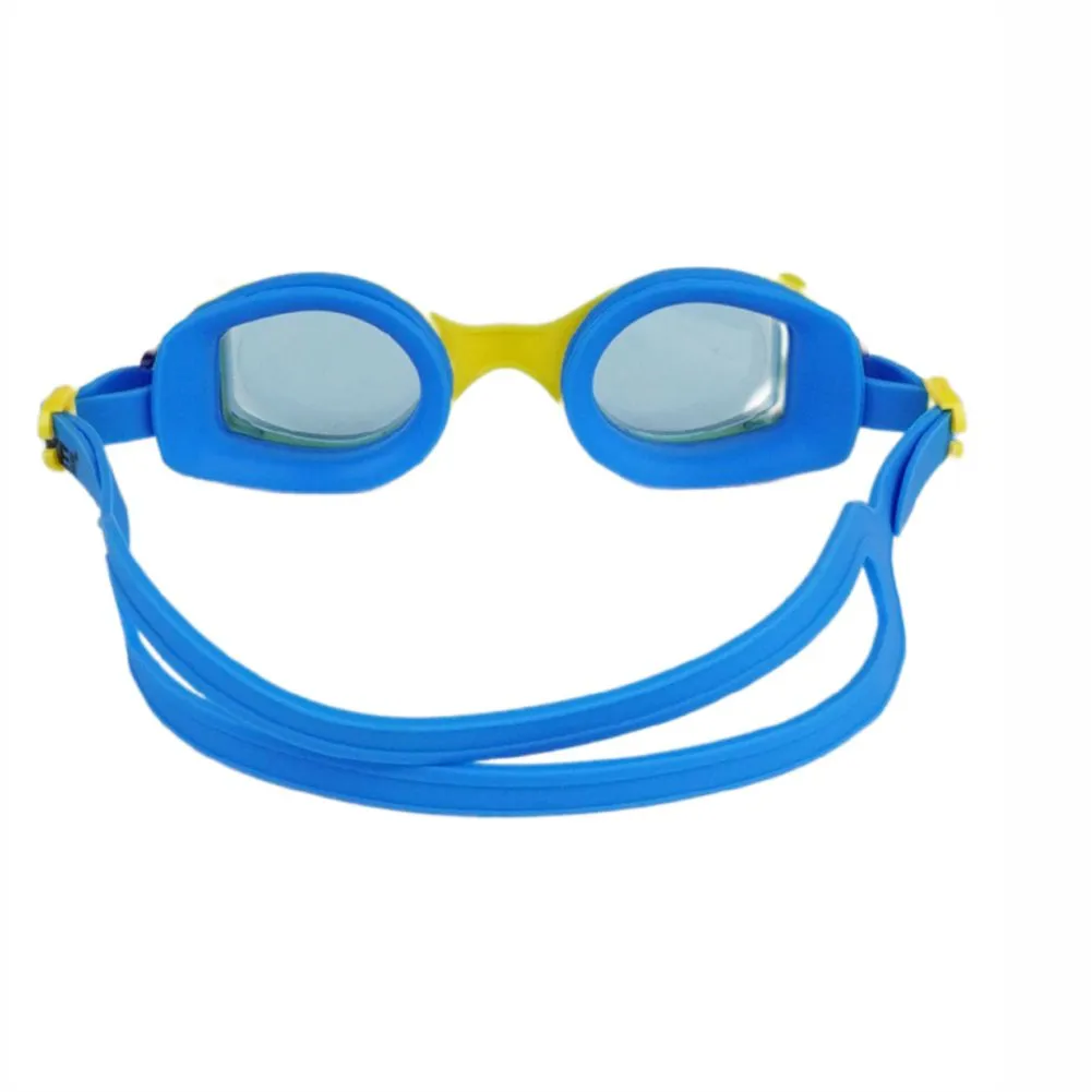 Junior Blue Yellow Anti Fog UV Protection Leakproof Design Swim Goggles for Kids, 3 years - 8 years