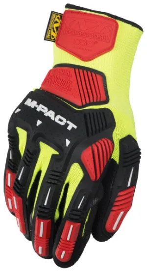 Mechanixwear M-Pact® Knit Hi-Viz CR3A3 Cut Resistant Glove