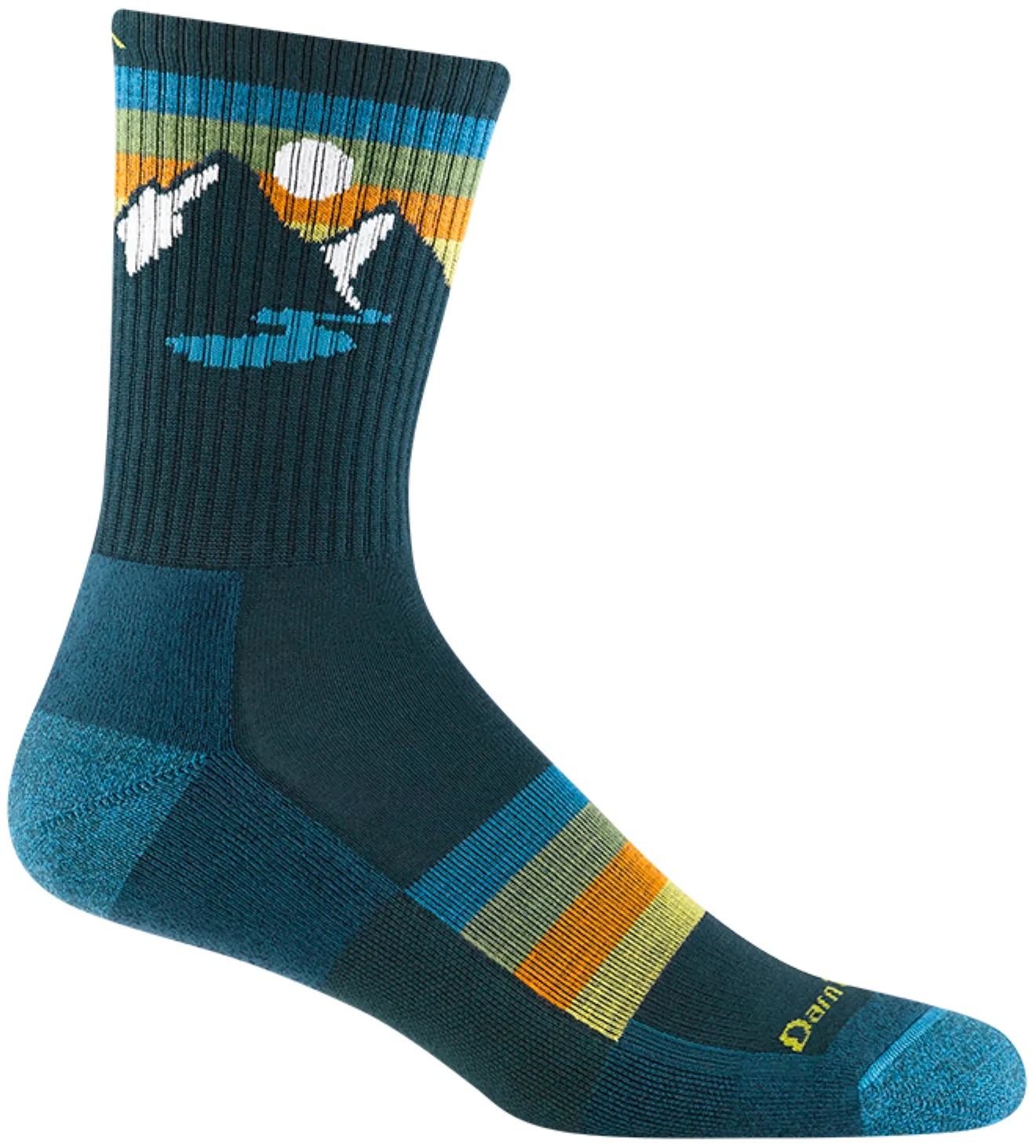 Men's Micro Crew Sunset Ridge Lightweight Hiking Socks