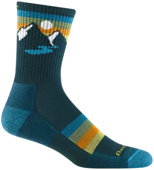 Men's Micro Crew Sunset Ridge Lightweight Hiking Socks