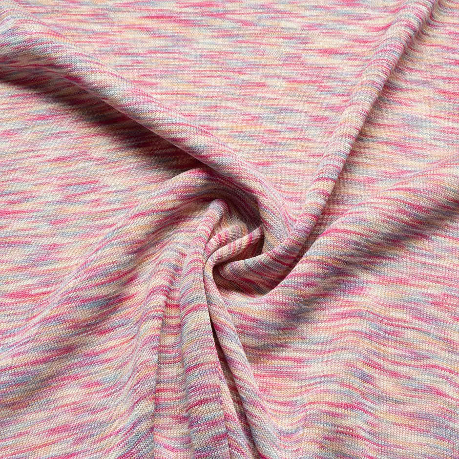 Multi-Coloured Cotton Blend Knit