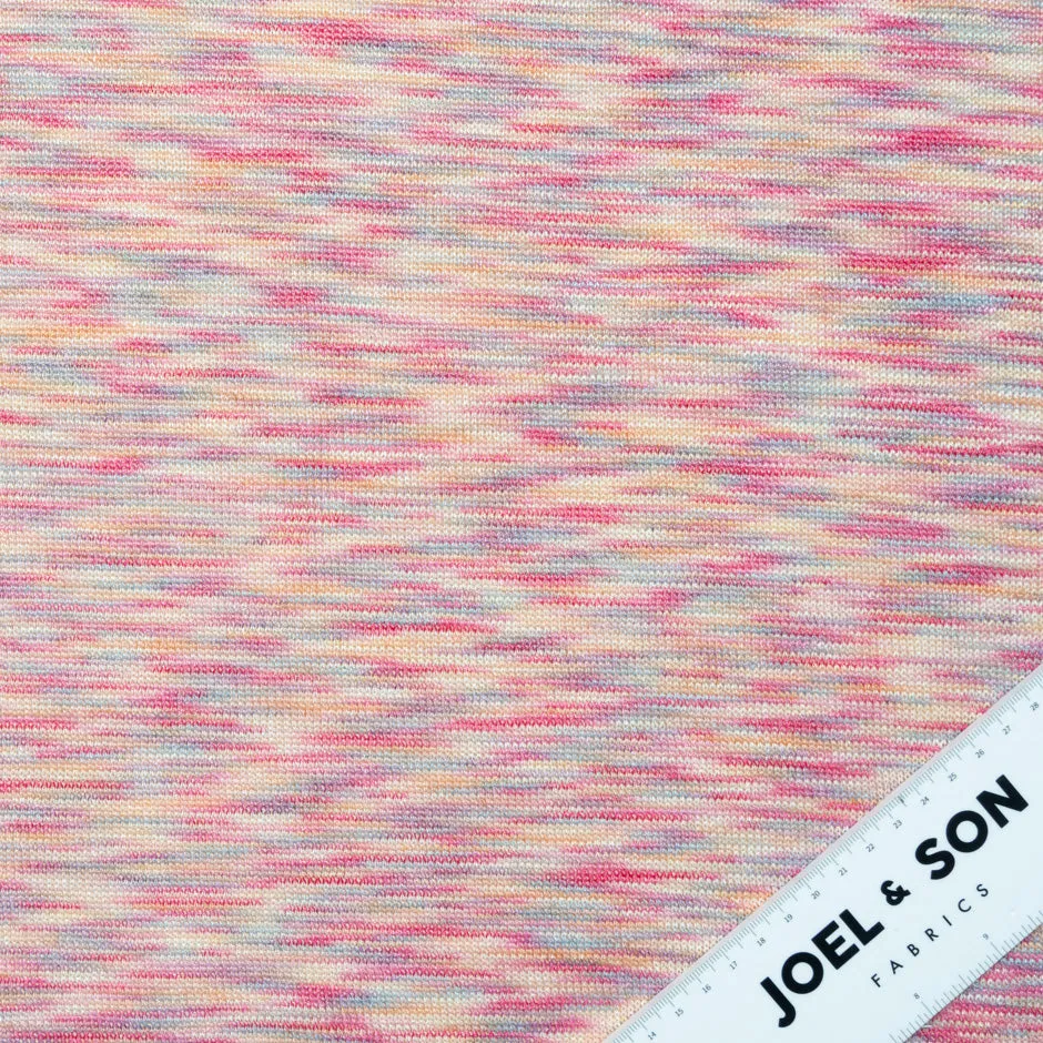 Multi-Coloured Cotton Blend Knit