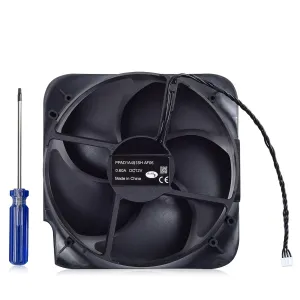 Replacement Xbox Series X Internal Cooling Fan, Internal Cooler Fan Replacement for Xbox Series X with Screwdrivers & Thermal Paste