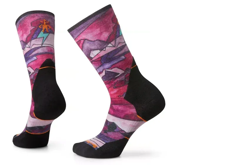 Smartwool Athlete Edition Run Print Crew Socks (Women's)