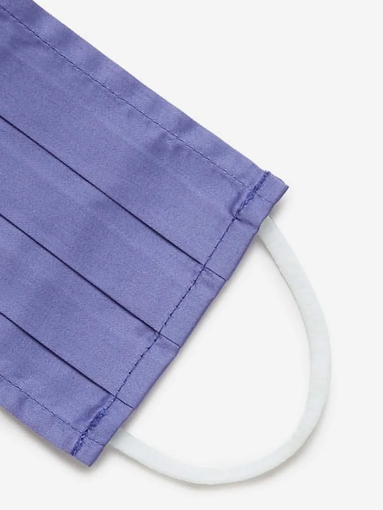 Studiowest Lilac Pleated Outdoor Masks Pack of Two