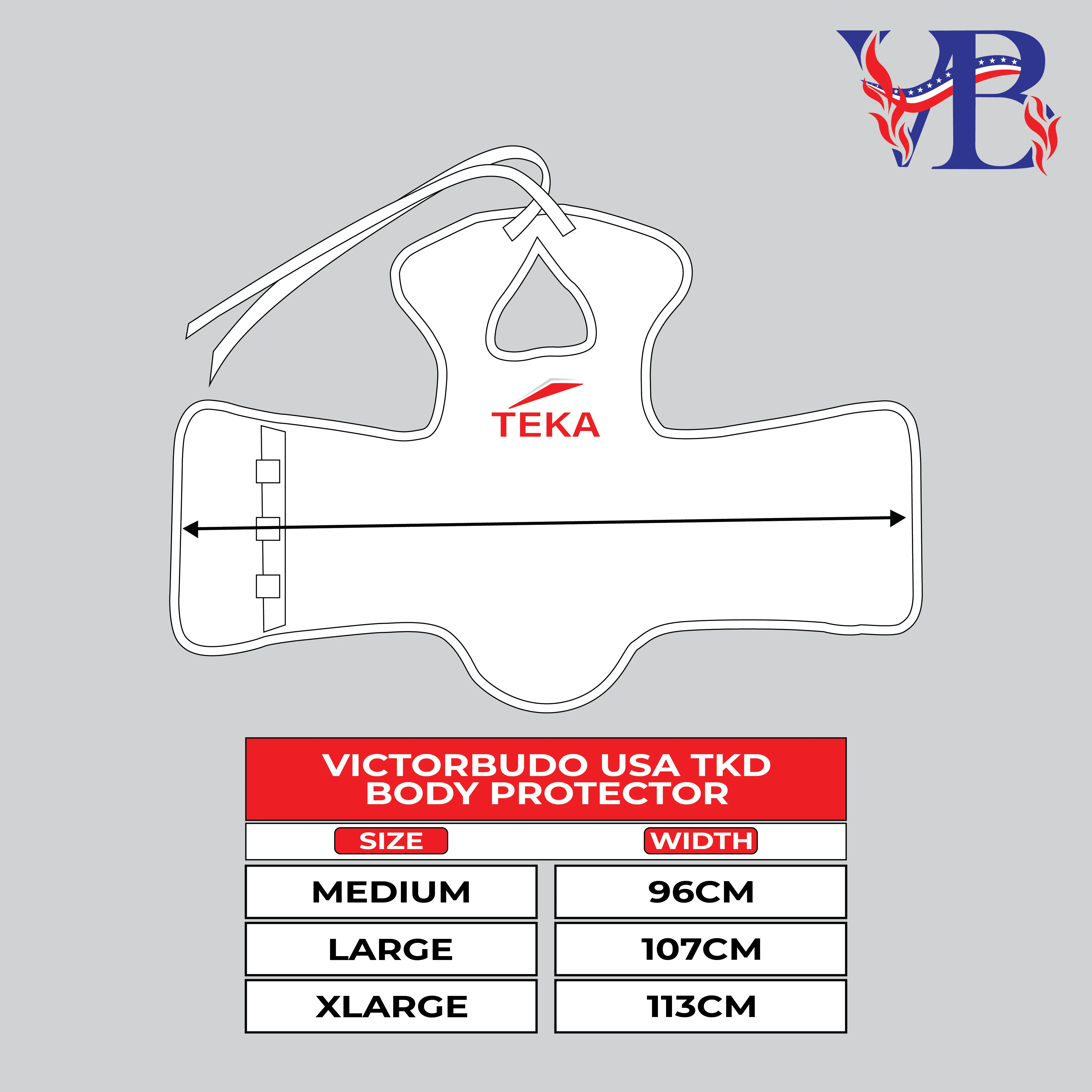 Taekwondo Chest body boxing protector MMA guard