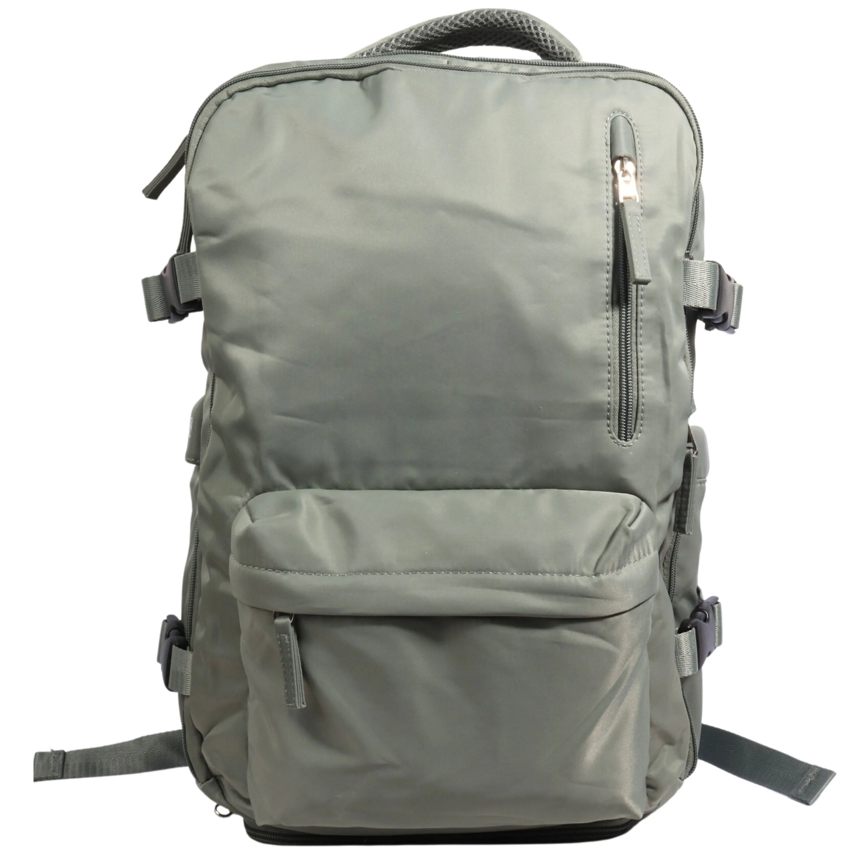 Travel, Laptop Backpack With USB Charging Green