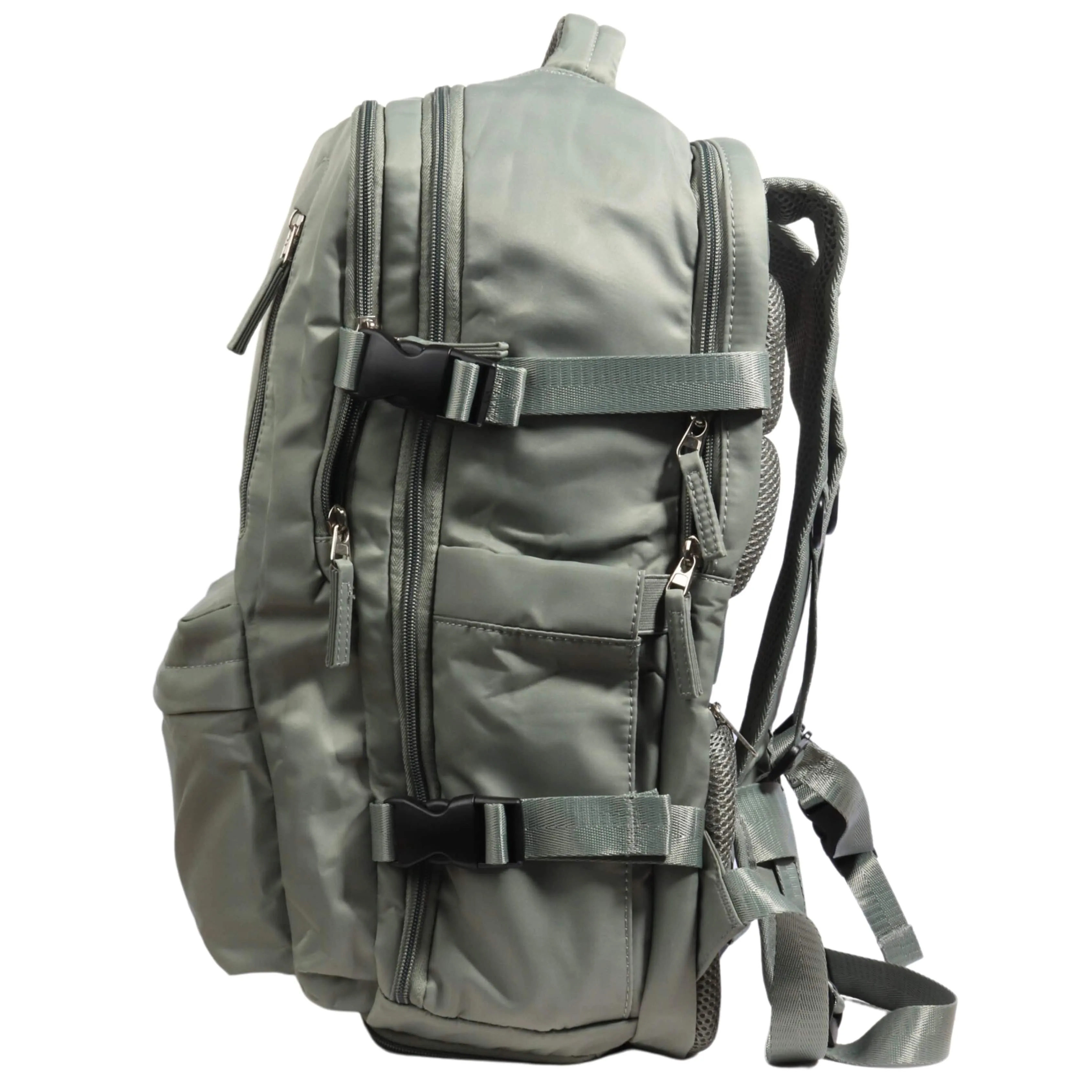 Travel, Laptop Backpack With USB Charging Green