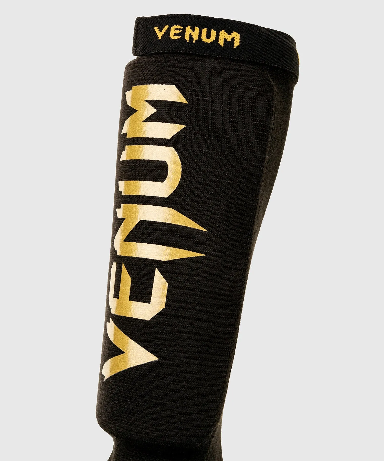 Venum Kontact Shin Guards - Black/Gold